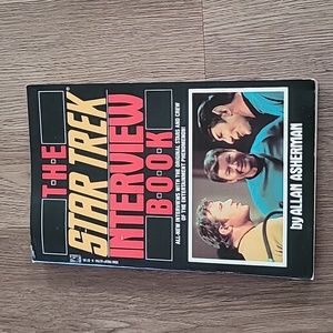 The Star Trek Interview Book. Paperback. Never read.